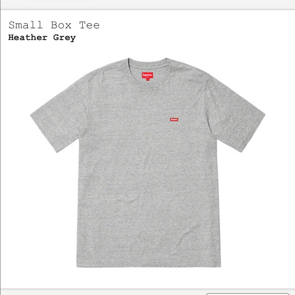 (SOLD) Supreme small box logo tee size Medium
